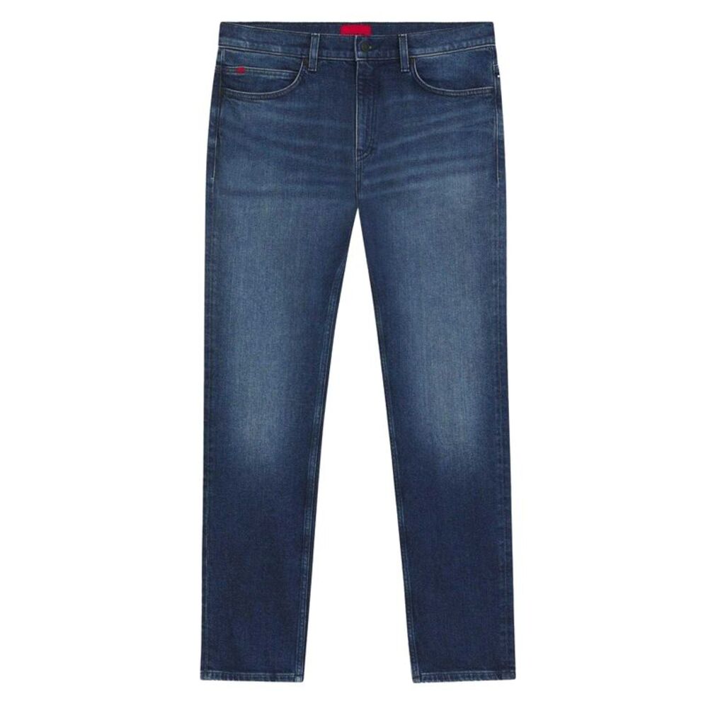Hugo Boss Mens 708 Slim Jeans / Medium Blue